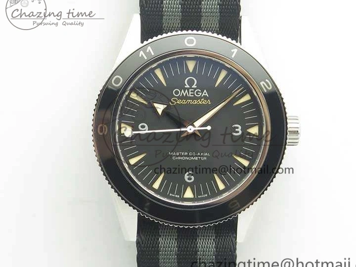 0713 Lightweight Seamaster 300 “Spectre” Limited Edition VSF 1:1 Best Edition On “007” Nato Strap A8400 Super Clone 8075